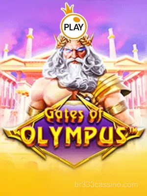 Imagem do jogo Gates of Olympus da br333